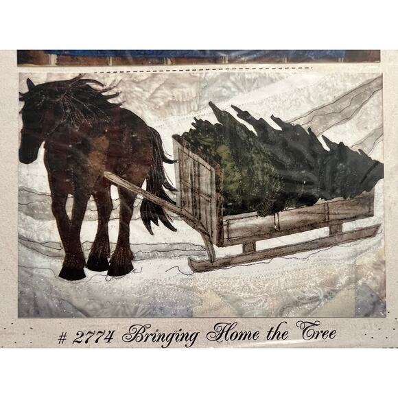 quilt pattern bringing home the tree joan jones - Picture 3 of 8